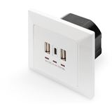 Digitus Steckdose mit USB A & USB-C Ports Unterput