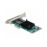 Delock PCI Express x1 Karte 4 x RJ45 Gigabit LAN i350