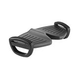 InLine Fu&szlig;auflage, ergonomisch, schwarz