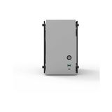 Zalman M2 Mini Mini-ITX Gehäuse - silber, ohne Netzteil, mit Zalman M2 Mini Mini-ITX Gehäuse - silber, ohne Netzteil, mit