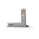 Lindy USB Typ C Port Schloss, orange