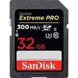 32GB SanDisk SDHC CARD SanDisk Extreme PRO UHS-II V90 300MB/s 32GB SanDisk SDHC CARD SanDisk Extreme PRO UHS-II V90 300MB/s