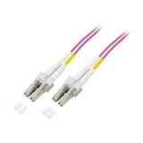 (€3,30*/1m) 3.00m Mcab LWL Duplex Patchkabel 50/125 µm OM4