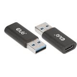 Club3D Adapter USB 3.2 Typ A USB 3.2 Typ C St/Bu