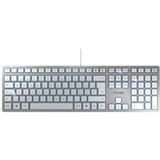 CHERRY KC 6000 Slim USB Pan-Nordic silber (kabelgebunden)
