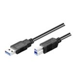 (€2,63*/1m) 3.00m Mcab USB Anschlusskabel USB A Stecker auf USB