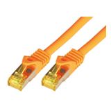 (€9,80*/1m) 0.50m mcab Cat. 7 Rohkabel Patchkabel S/FTP RJ45