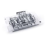 Alphacool Eisblock Aurora Acryl GPX-N RTX 3070 TUF/DUAL mit Backplate