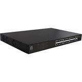 LevelOne Switch 28x GE GEP-2821 390W 224PoE