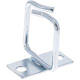 InLine Kabelb&uuml;gel, Metall, verzinkt, 40x40mm