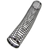 Knickschutzfeder Aquatuning einzeln 16mm (100mm Lang) - schwarz/nickel