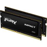 8GB (2x 4096MB) Kingston FURY Impact - DDR3L - SO DIMM 204-PIN - 1600 8GB (2x 4096MB) Kingston FURY Impact - DDR3L - SO DIMM 204-PIN - 1600