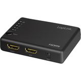 LogiLink HDMI-Splitter 1x4-Port, 4K/30Hz, schlank, schw.