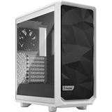 Fractal Design Meshify 2 Compact White TG mit Sichtfenster Midi Tower ohne Netzteil weiss Fractal Design Meshify 2 Compact White TG mit Sichtfenster Midi Tower ohne Netzteil weiss