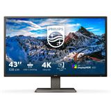 43" (109,22cm) Philips P-Line 439P1 schwarz 3840x2160