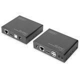 100m Digitus HDMI HDBaseT 2.0 KVM Extender Set