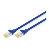 (&euro;19,60*/1m) 0.25m Digitus Cat. 6a Patchkabel RJ45 Stecker auf