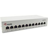 Equip Patchpanel 12x RJ45 Cat6 Desktop grau