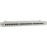 Equip Patchpanel 24x RJ45 Cat6A 19" 1HE grau