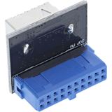 InLine USB 3.0 zu USB 3.1 Frontpanel Key-B Adapter intern (33446F) InLine USB 3.0 zu USB 3.1 Frontpanel Key-B Adapter intern (33446F)