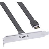 0.30m InLine Slotblende USB Typ-C zu USB 3.1 Frontpanel Key-A intern 0.30m InLine Slotblende USB Typ-C zu USB 3.1 Frontpanel Key-A intern
