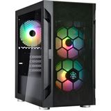 Silverstone Fara H1M Pro Micro-ATX Gehäuse Tempered Glass, ARGB, Silverstone Fara H1M Pro Micro-ATX Gehäuse Tempered Glass, ARGB,