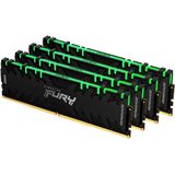 32GB Kingston FURY Renegade RGB DDR4-3600 DIMM CL16 Quad Kit 32GB Kingston FURY Renegade RGB DDR4-3600 DIMM CL16 Quad Kit