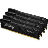 128GB Kingston FURY Beast DDR4-3600 DIMM CL18 Quad Kit