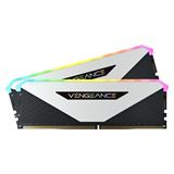 16GB Corsair Vengeance RGB RT weiss DDR4-3600 DIMM CL18 Dual Kit 16GB Corsair Vengeance RGB RT weiss DDR4-3600 DIMM CL18 Dual Kit