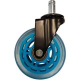 LC-POWER Gaming Stuhlrollen univ. 7LB-SPEED (black/l.blue) LC-POWER Gaming Stuhlrollen univ. 7LB-SPEED (black/l.blue)