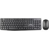 Ultron UMC-300 wireless SET Desktop (Tast + Maus) schwarz
