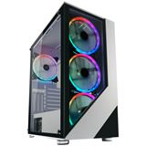 LC-Power Gaming 803W Lucid_X Midi Tower schwarz/weiss