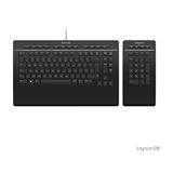 3Dconnexion Keyboard Pro mit Nummernblock USB und Bluetooth Deutsch 3Dconnexion Keyboard Pro mit Nummernblock USB und Bluetooth Deutsch
