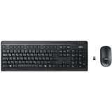Fujitsu Wireless keyboard & mouse set LX410 US black optical RF Fujitsu Wireless keyboard & mouse set LX410 US black optical RF