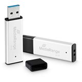 64GB MediaRange USB-Stick USB 3.0 high performance aluminiu