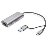 Digitus USB Type-C Gig. Ethernet Adapter 2.5G, USB