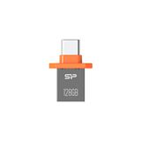 Silicon Power USB OTG Mobile C21 128GB Tiny USB 3.2 + Type C Black Silicon Power USB OTG Mobile C21 128GB Tiny USB 3.2 + Type C Black