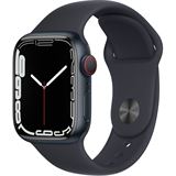 Apple Watch S7 Aluminium 41mm Cellular Mitternacht Sportarmband Apple Watch S7 Aluminium 41mm Cellular Mitternacht Sportarmband