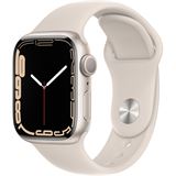 Apple Watch S7 Edelstahl 41mm Cellular Silber Sportarmband Polarstern Apple Watch S7 Edelstahl 41mm Cellular Silber Sportarmband Polarstern