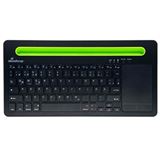 MediaRange Kompakt Tastatur USB und Bluetooth Deutsch schwarz/gruen
