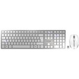Cherry Desktop DW 9100 SLIM [FR] WL AES silver BT Lithium Akku -