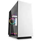 Sharkoon Pure Steel RGB weiss, Big Tower, mit Sichtfenster, ohne