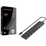 Conceptronic USB-Hub 7-Port 2.0 ->7x2.0 extra o.Netzteil sw Conceptronic USB-Hub 7-Port 2.0 ->7x2.0 extra o.Netzteil sw