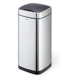 Durable Sensor Abfalleimer NO TOUCH 35l metallic silber