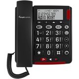 amplicomms BIGTel 48 Plus, Gro&szlig;tastentelefon, grau