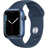 Apple Watch S7 Edelstahl 41mm Cellular Graphite Sportarmband abyssblau Apple Watch S7 Edelstahl 41mm Cellular Graphite Sportarmband abyssblau