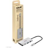 (EUR 1.038,00* / 1 m) 0.05m Club 3D Adapter USB 2.0 Typ C auf USB A Buchse Silber (EUR 1.038,00* / 1 m) 0.05m Club 3D Adapter USB 2.0 Typ C auf USB A Buchse Silber