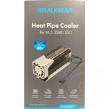 Graugear K&uuml;hlk&ouml;rper SSD M.2NVMe mit PWM L&uuml;fter retail
