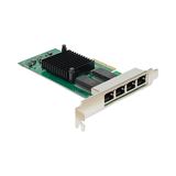 Inter-Tech Argus PCIe x4 Quad Gigabit Adapter ST-7238