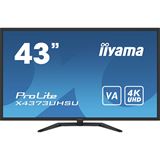 43" (109,22cm) iiyama ProLite X4373UHSU-B1 schwarz 3840x2160